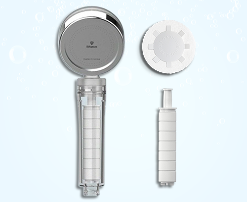 이온폴리스 녹물제거 듀얼 필터 샤워기_썸네일
